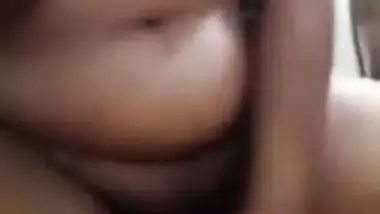 Unsatisfied Horny Indian Bhabi Masturbating With Redish