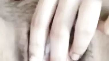 Desi bhabi fingering pussy selfie cam video capture