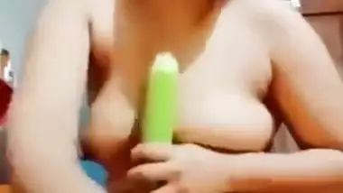 Horny Girl At Home Recording For Lover With Talk